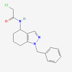 N-(1-Benzyl-4,5,6,7-tetrahydroindazol-4-yl)-2-chloroacetamide