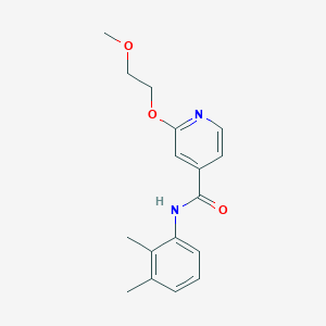 N-(2,3-dimethylphenyl)-2-(2-methoxyethoxy)isonicotinamide