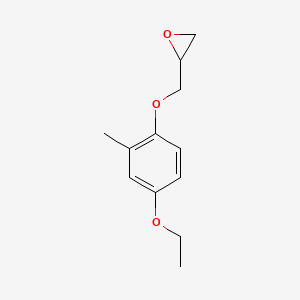 2-[(4-Ethoxy-2-methylphenoxy)methyl]oxirane