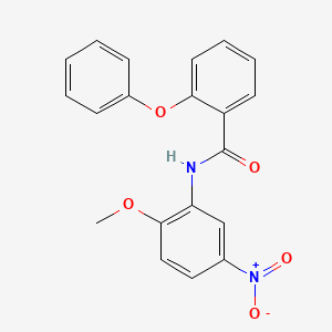 N-(2-methoxy-5-nitrophenyl)-2-phenoxybenzamide