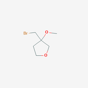 3-(Bromomethyl)-3-methoxyoxolane