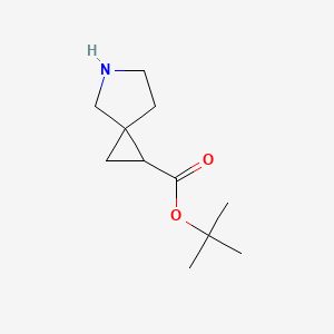 molecular formula C11H19NO2 B2412777 Tert-butyl 5-azaspiro[2.4]heptane-2-carboxylate CAS No. 2248349-73-5