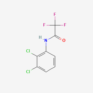 molecular formula C8H4Cl2F3NO B2412859 N-(2,3-dichlorophenyl)-2,2,2-trifluoroacetamide CAS No. 121806-48-2; 86732-32-3