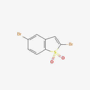 2,5-Dibromo-1-benzothiophene 1,1-dioxide