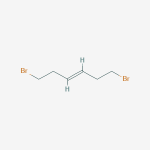 molecular formula C6H10Br2 B024130 (3E)-1,6-二溴-3-己烯 CAS No. 59533-63-0