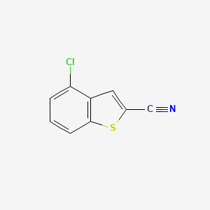 4-Chlorobenzo[b]thiophene-2-carbonitrile