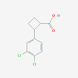 2-(3,4-Dichlorophenyl)cyclobutanecarboxylic acid