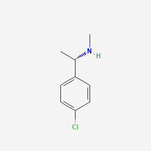 [(1S)-1-(4-Chlorophenyl)ethyl]methylamine