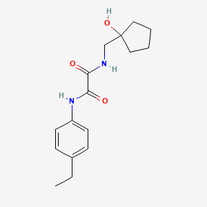 N1-(4-ethylphenyl)-N2-((1-hydroxycyclopentyl)methyl)oxalamide