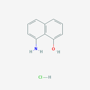 molecular formula C10H10ClNO B2413195 8-Aminonaphthalen-1-ol hydrochloride CAS No. 40471-30-5
