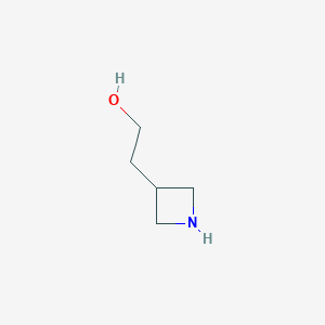 molecular formula C5H11NO B2413233 2-(氮杂环丁-3-基)乙醇 CAS No. 752956-75-5