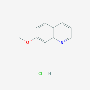 molecular formula C10H10ClNO B2413250 7-甲氧基喹啉盐酸盐 CAS No. 1418117-82-4