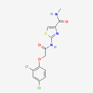 2-(2-(2,4-dichlorophenoxy)acetamido)-N-methylthiazole-4-carboxamide