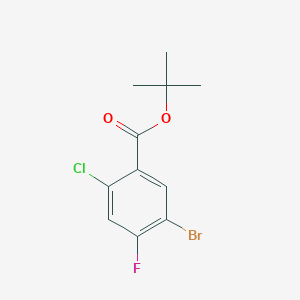 Tert-butyl 5-bromo-2-chloro-4-fluorobenzoate