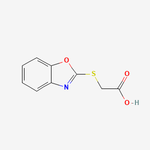 (1,3-Benzoxazol-2-ylthio)acetic acid