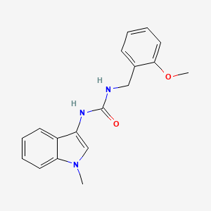 1-(2-methoxybenzyl)-3-(1-methyl-1H-indol-3-yl)urea