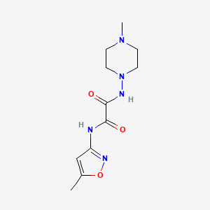 N1-(5-methylisoxazol-3-yl)-N2-(4-methylpiperazin-1-yl)oxalamide