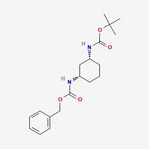 benzyl tert-Butyl ((1R,3S)-cyclohexane-1,3-diyl)dicarbamate