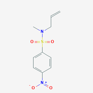 molecular formula C10H12N2O4S B241350 N-allyl-N-methyl-4-nitrobenzenesulfonamide 