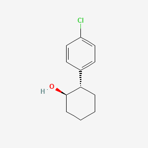 molecular formula C12H15ClO B2413507 (1R,2S)-2-(4-Chlorophenyl)cyclohexanol CAS No. 557088-90-1