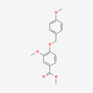 Methyl 3-methoxy-4-((4-methoxybenzyl)oxy)benzoate