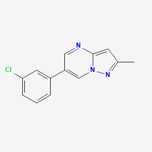 6-(3-Chlorophenyl)-2-methylpyrazolo[1,5-a]pyrimidine
