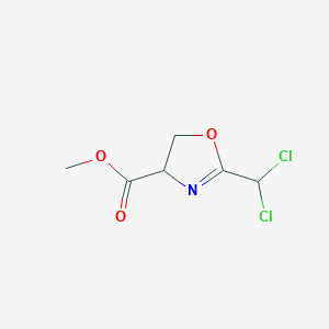 Methyl 2-(dichloromethyl)-4,5-dihydro-1,3-oxazole-4-carboxylate