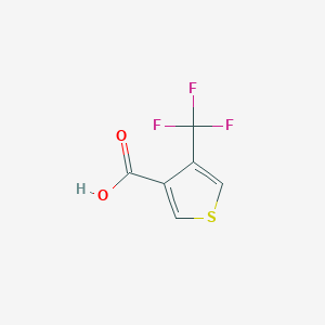molecular formula C6H3F3O2S B2413750 4-(Trifluoromethyl)thiophene-3-carboxylic acid CAS No. 767337-60-0