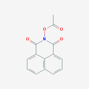 molecular formula C14H9NO4 B2413763 (1,3-二氧代苯并[de]异喹啉-2-基)乙酸酯 CAS No. 100873-54-9