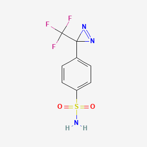 4-[3-(Trifluoromethyl)-3H-diazirine-3-yl]benzenesulfonamide