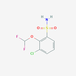 3-Chloro-2-(difluoromethoxy)benzenesulfonamide