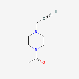 1-(4-Prop-2-ynylpiperazin-1-yl)ethanone