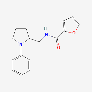 N-((1-phenylpyrrolidin-2-yl)methyl)furan-2-carboxamide