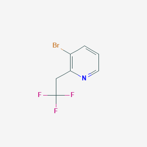 3-Bromo-2-(2,2,2-trifluoroethyl)pyridine
