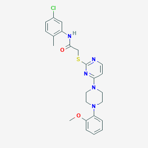 1-(3-chlorobenzoyl)-N-(3-fluorobenzyl)-3-methylpiperidine-3-carboxamide