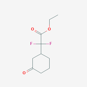 Ethyl 2,2-difluoro-2-(3-oxocyclohexyl)acetate