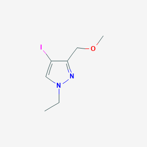 1-ethyl-4-iodo-3-(methoxymethyl)-1H-pyrazole
