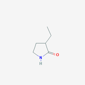 molecular formula C6H11NO B2414069 3-Ethyl-2-pyrrolidinone CAS No. 930-92-7