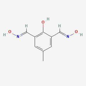 2,6-bis[(1E)-(hydroxyimino)methyl]-4-methylphenol