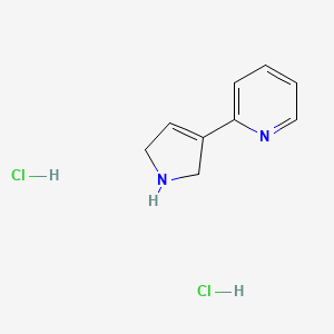 2-(2,5-dihydro-1H-pyrrol-3-yl)pyridine dihydrochloride