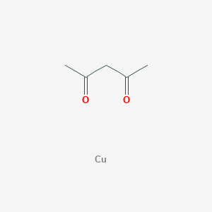 molecular formula C5H8CuO2 B241410 Copper(I) acetylacetonate CAS No. 14220-26-9
