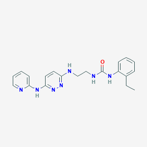 1-(2-Ethylphenyl)-3-(2-((6-(pyridin-2-ylamino)pyridazin-3-yl)amino)ethyl)urea