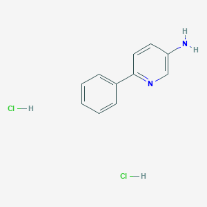 6-Phenylpyridin-3-amine;dihydrochloride