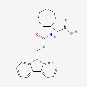 N-Fmoc-2-(1-aminocycloheptyl)acetic acid