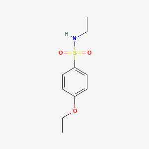 molecular formula C10H15NO3S B2414228 4-ethoxy-N-ethylbenzenesulfonamide CAS No. 477482-95-4