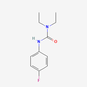 molecular formula C11H15FN2O B2414271 1,1-Diethyl-3-(4-fluorophenyl)urea CAS No. 200116-41-2