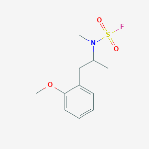N-[1-(2-Methoxyphenyl)propan-2-yl]-N-methylsulfamoyl fluoride