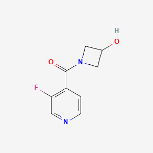(3-Fluoropyridin-4-yl)-(3-hydroxyazetidin-1-yl)methanone