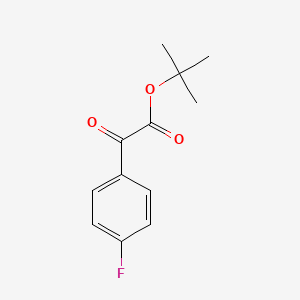 Tert-butyl 2-(4-fluorophenyl)-2-oxoacetate