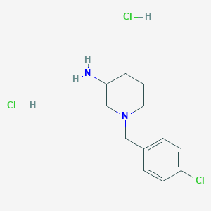 1-(4-Chlorobenzyl)piperidin-3-amine dihydrochloride